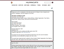 Tablet Screenshot of hillmancurtis.com